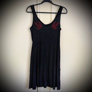 Sourpuss Sparrow Dot Dress